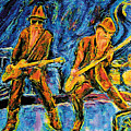 ZZ Top Painting by John Bohn ZZ Top Painting by John Bohn