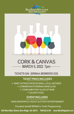 Cork and Canvas Fundraiser