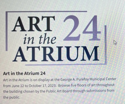 Art in the Atrium 24