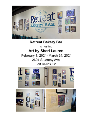Art Show at Retreat Bakery Bar