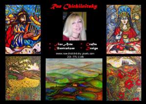 The Color of Happiness - Art Exhibit - Artworks of Rae Chichilnitsky and Robin Halpren-Ruder