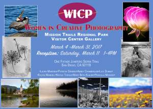 Women in Creative Photography Exhibit at Mission Trails Regional Park San Diego CA