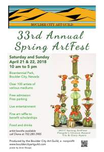 Boulder City Art Guild's 33rd Annual Spring Art Fest