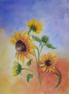 Watercolor Exhibit by Judy Palfrey at New Hampshire Technical Institute  