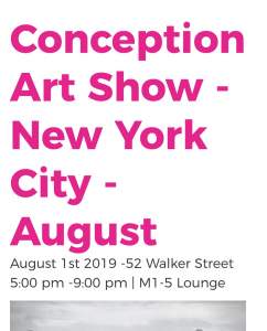 Conception Art Show-NYC