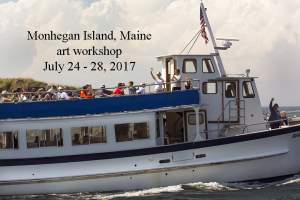 Monhegan Island Maine Painting Art Workshop - 1 space remaining -  registration