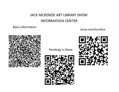 Jack Mckenzie Art Paramus Library Show