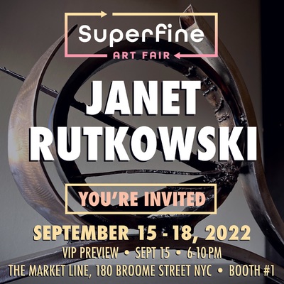 Janet Rutkowski Unveiling New Work at SuperFine NYC Art Fair