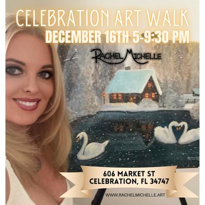 Rachel Michelle at Celebration Art Walk