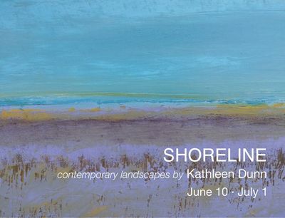 Shoreline  Contemporary Landscapes by Kathleen Dunn