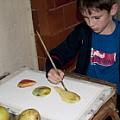 Aquarelle of my son Andrius - Artist